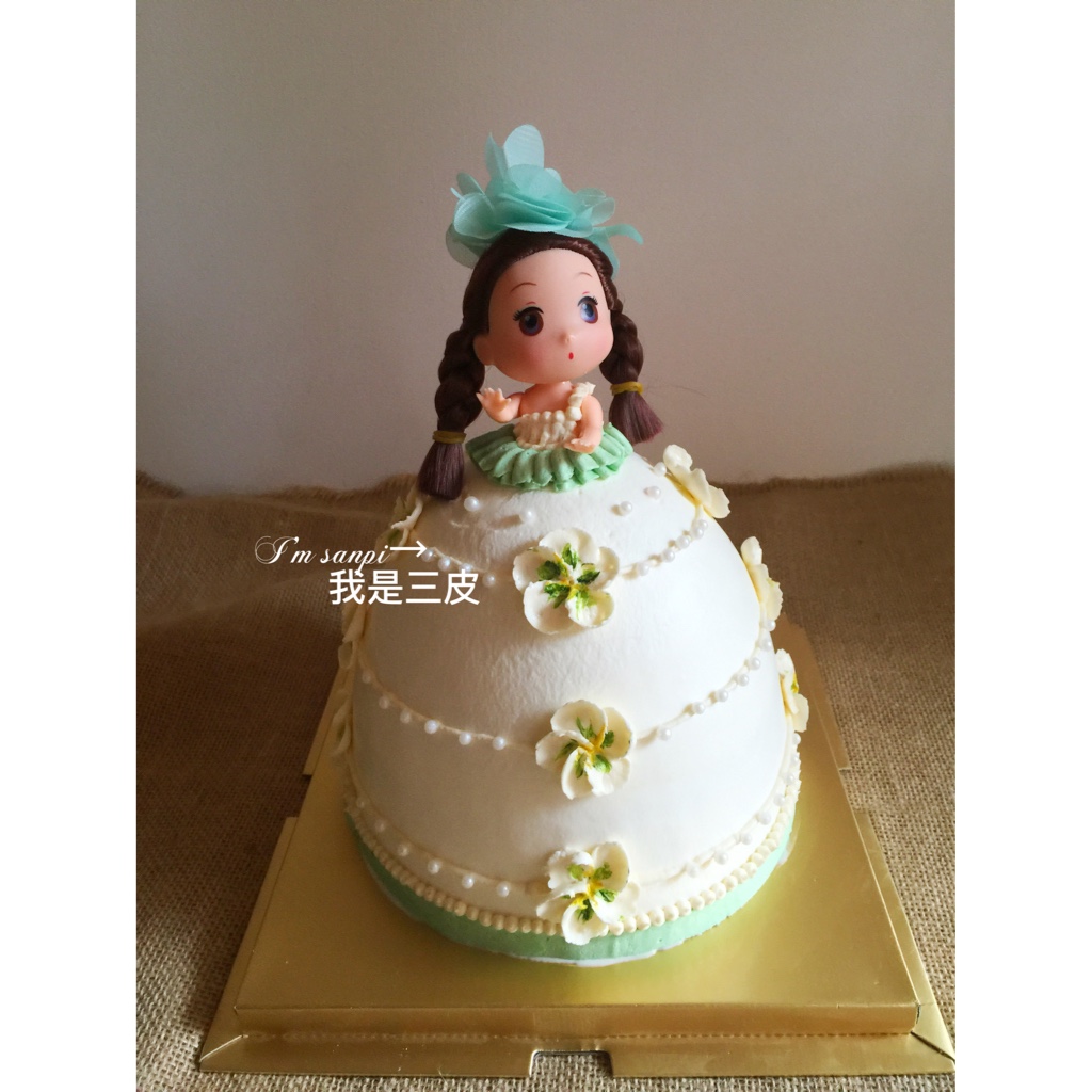 韩式裱花之豆沙奶油霜