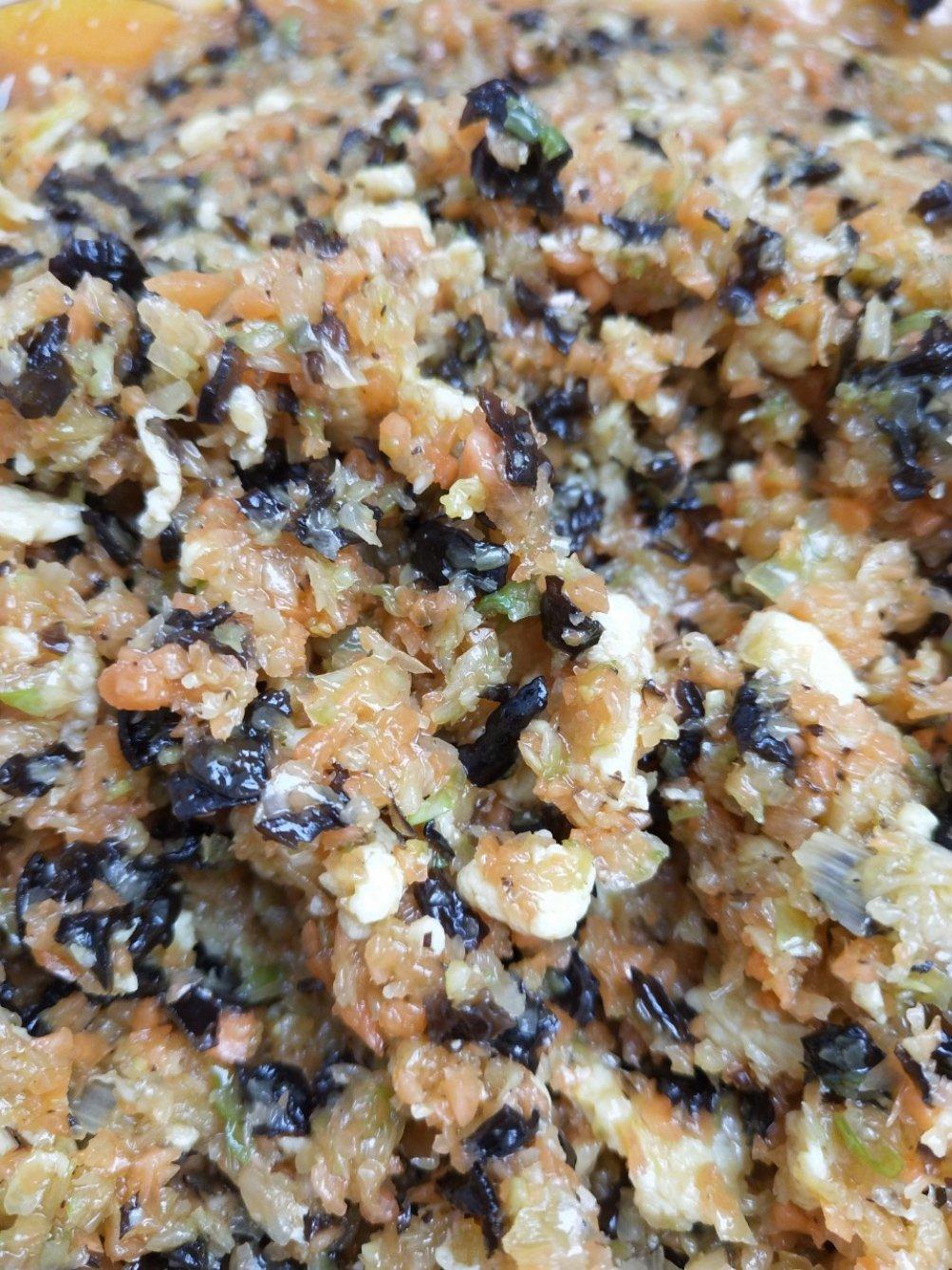 素馅大个饺子