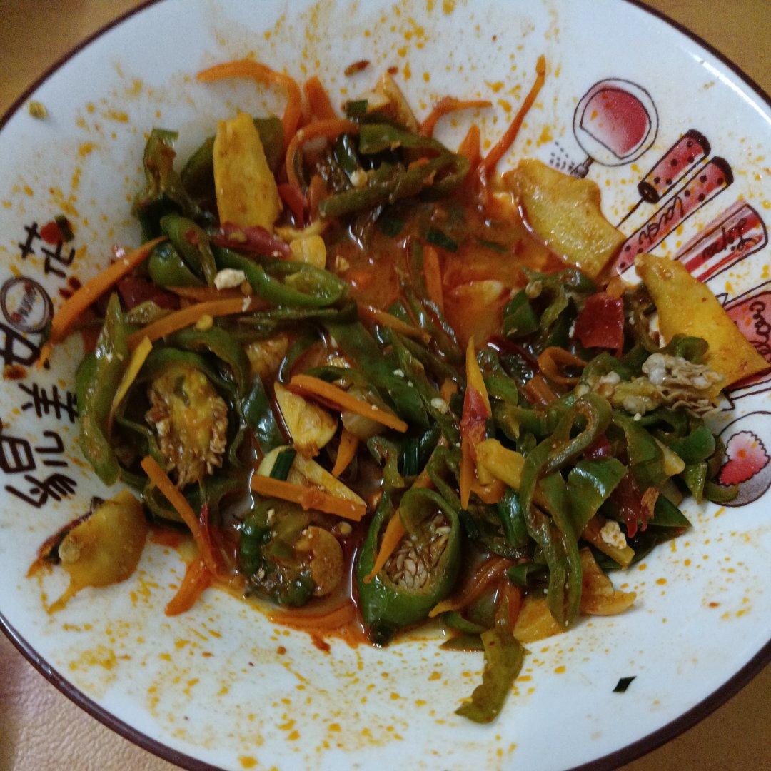 香干炒青椒