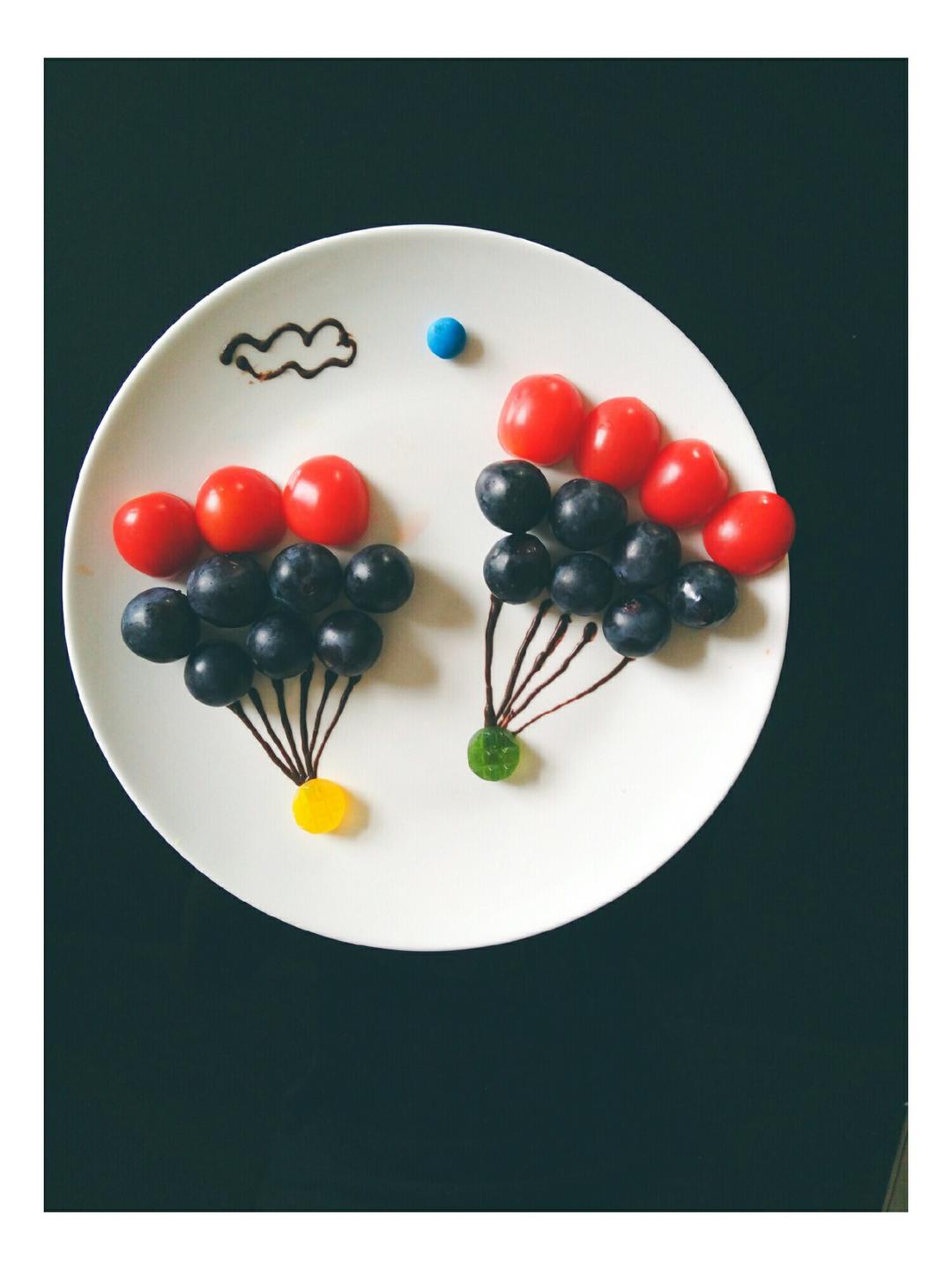 带来好心情的水果热气球