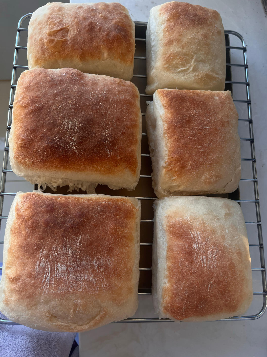 意大利恰巴塔初体验｜无糖少油面包｜波兰种｜大水量