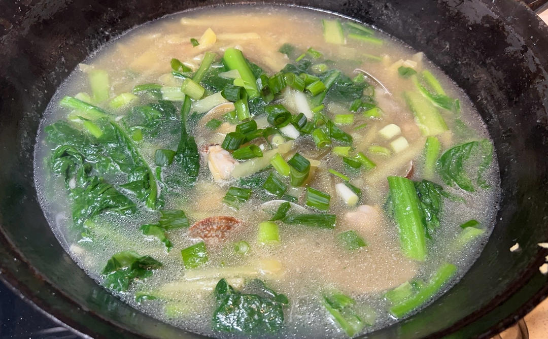 小白菜土豆汤的做法