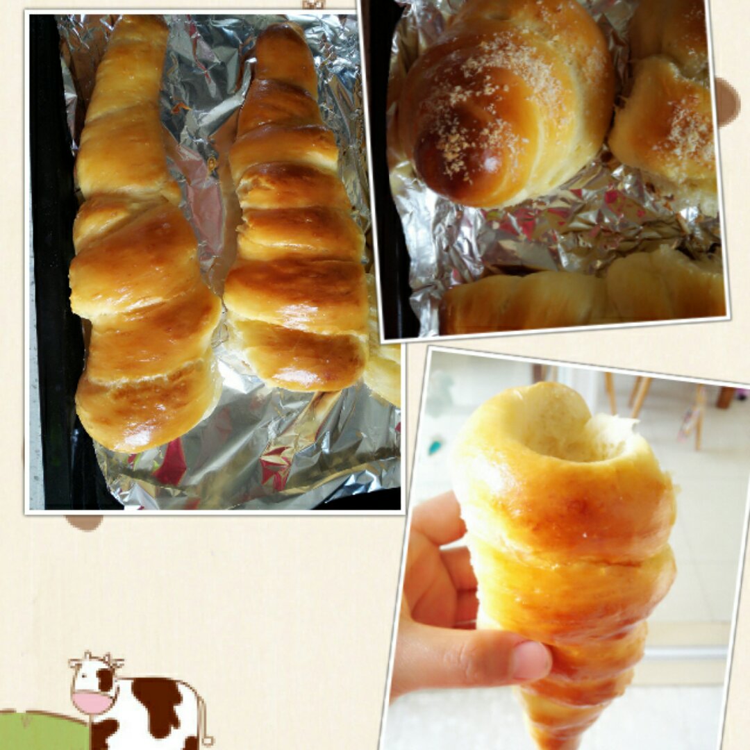 牛角面包卷 Bread Cone