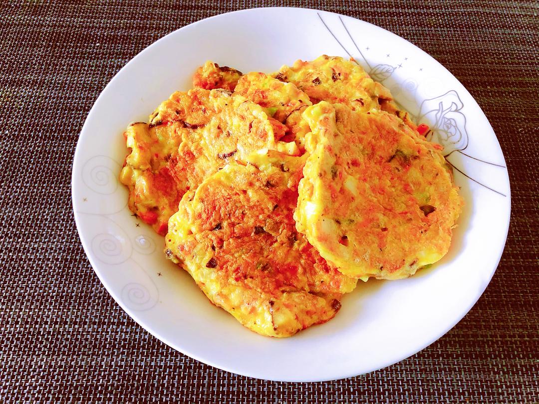 快捷早餐   #香茹胡萝卜饼#的做法