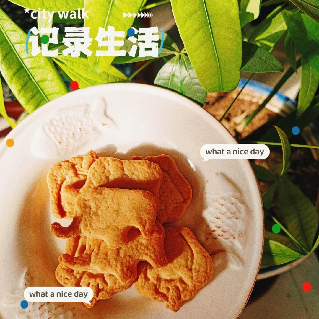 卡通黄油饼干