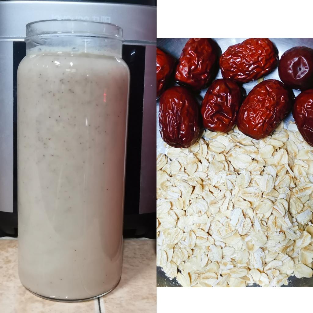 红枣燕麦奶的做法