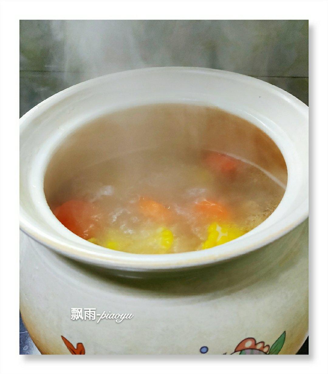 秋日暖汤～秋栗玉米胡萝卜肉骨汤