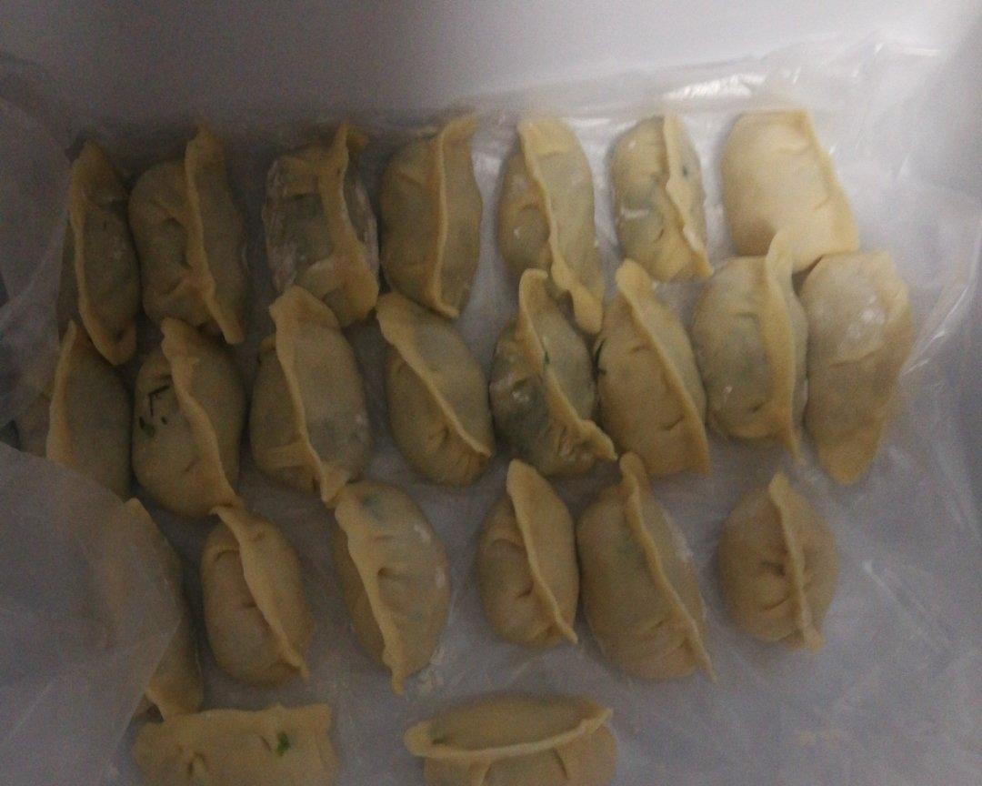 （自用）茴香菜、大白菜肉饺制作