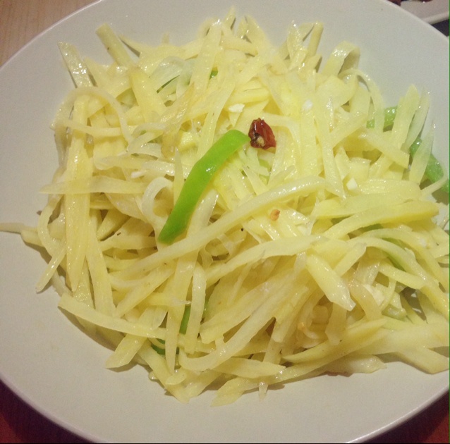 酸辣土豆丝-不用再愁不辣不酸了