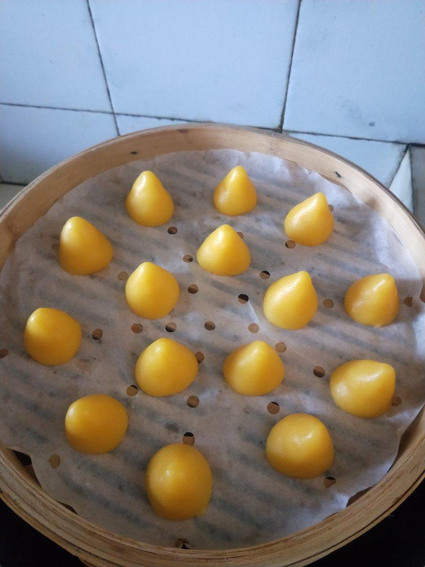 奶香糯米窝窝头