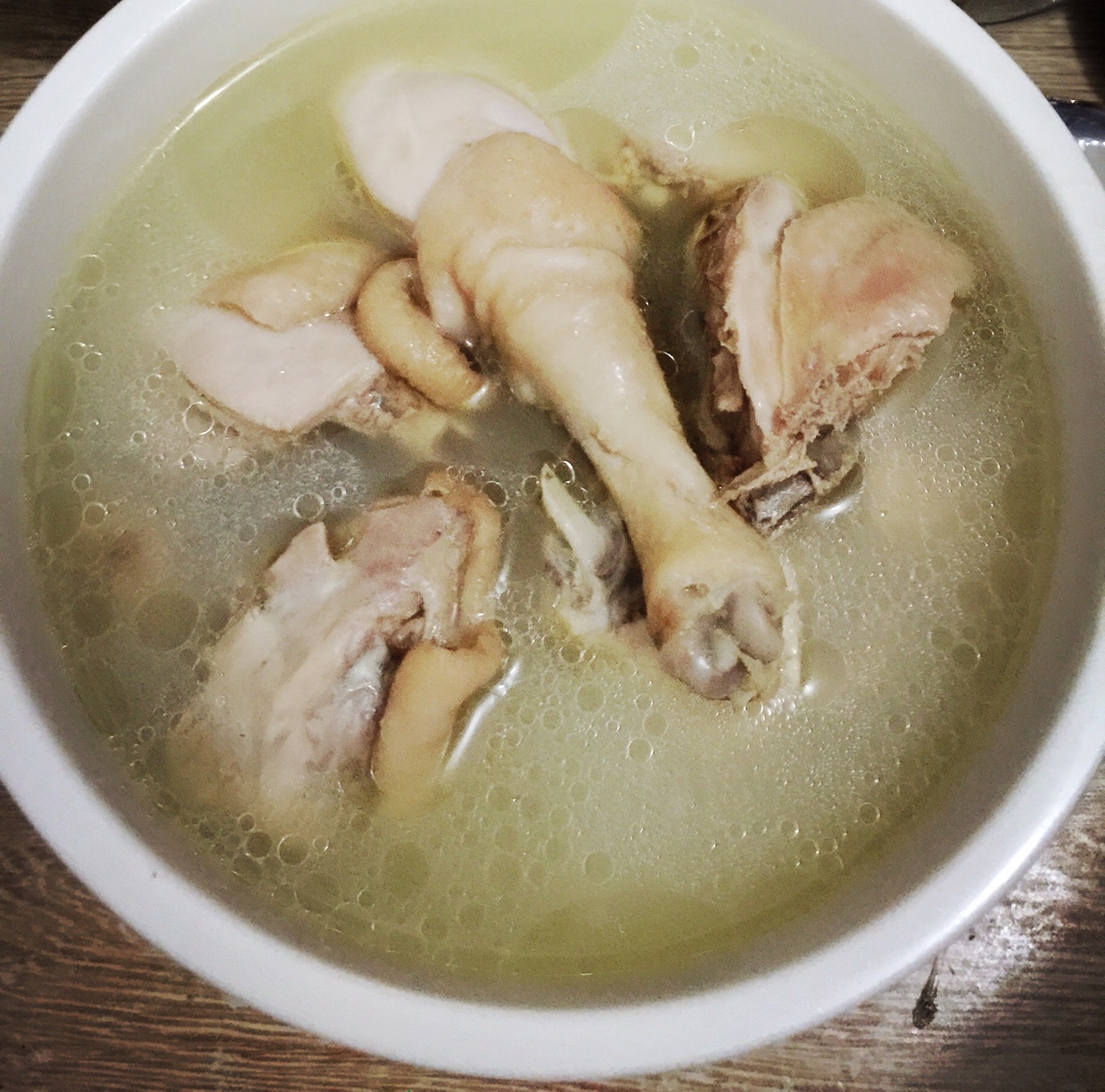 o型摩羯做的花旗参炖鸡汤