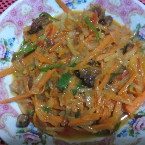 酸辣土豆胡萝卜丝