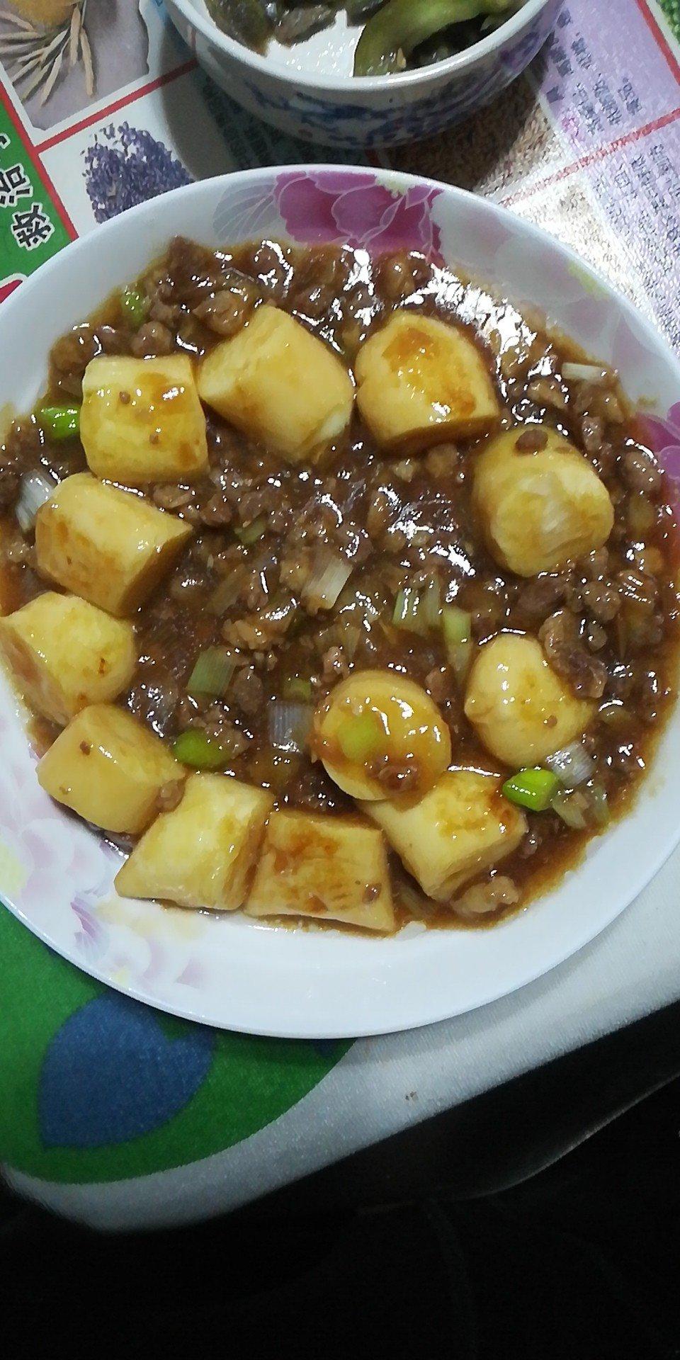 肉末日本豆腐（下饭家常菜）