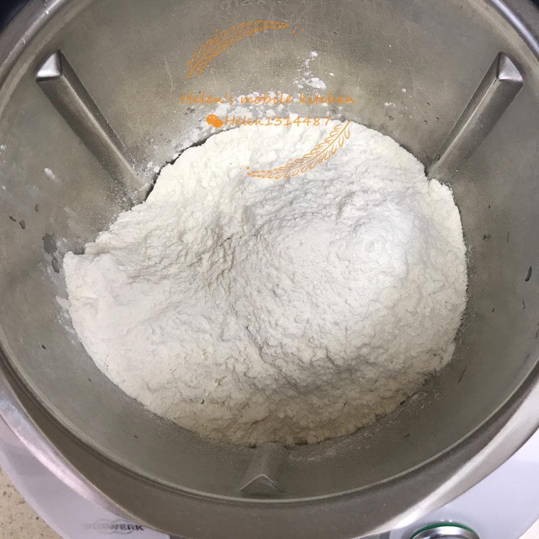 纯奶手撕吐司的做法 步骤1