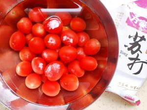 夏日冰爽小番茄的做法 步骤1