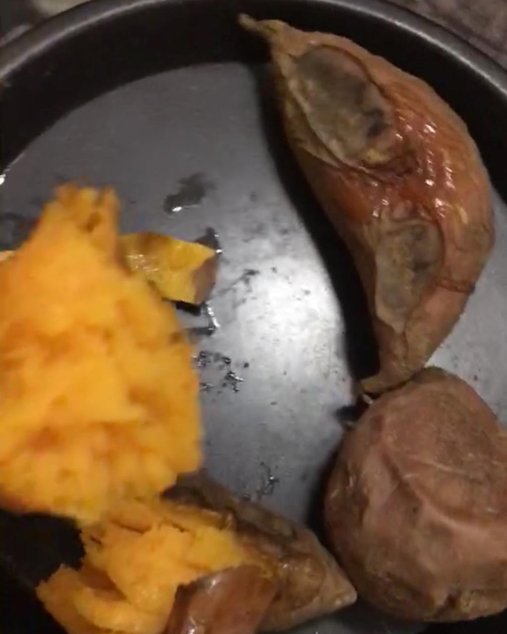 烤红薯烤箱版