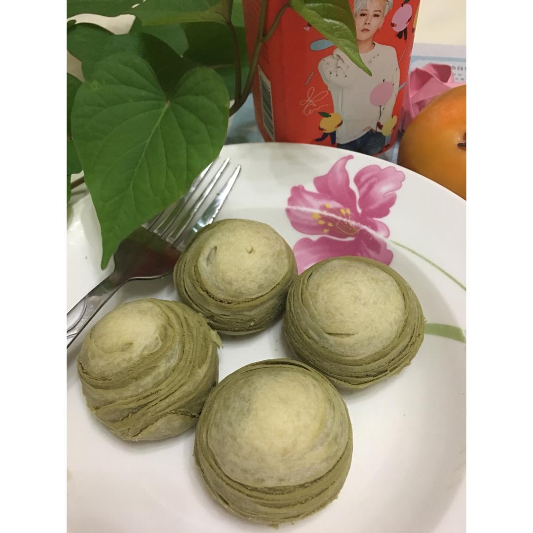 抹茶红豆酥 （详细步骤）