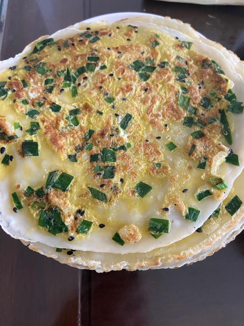 首次就能成功的鸡蛋饼