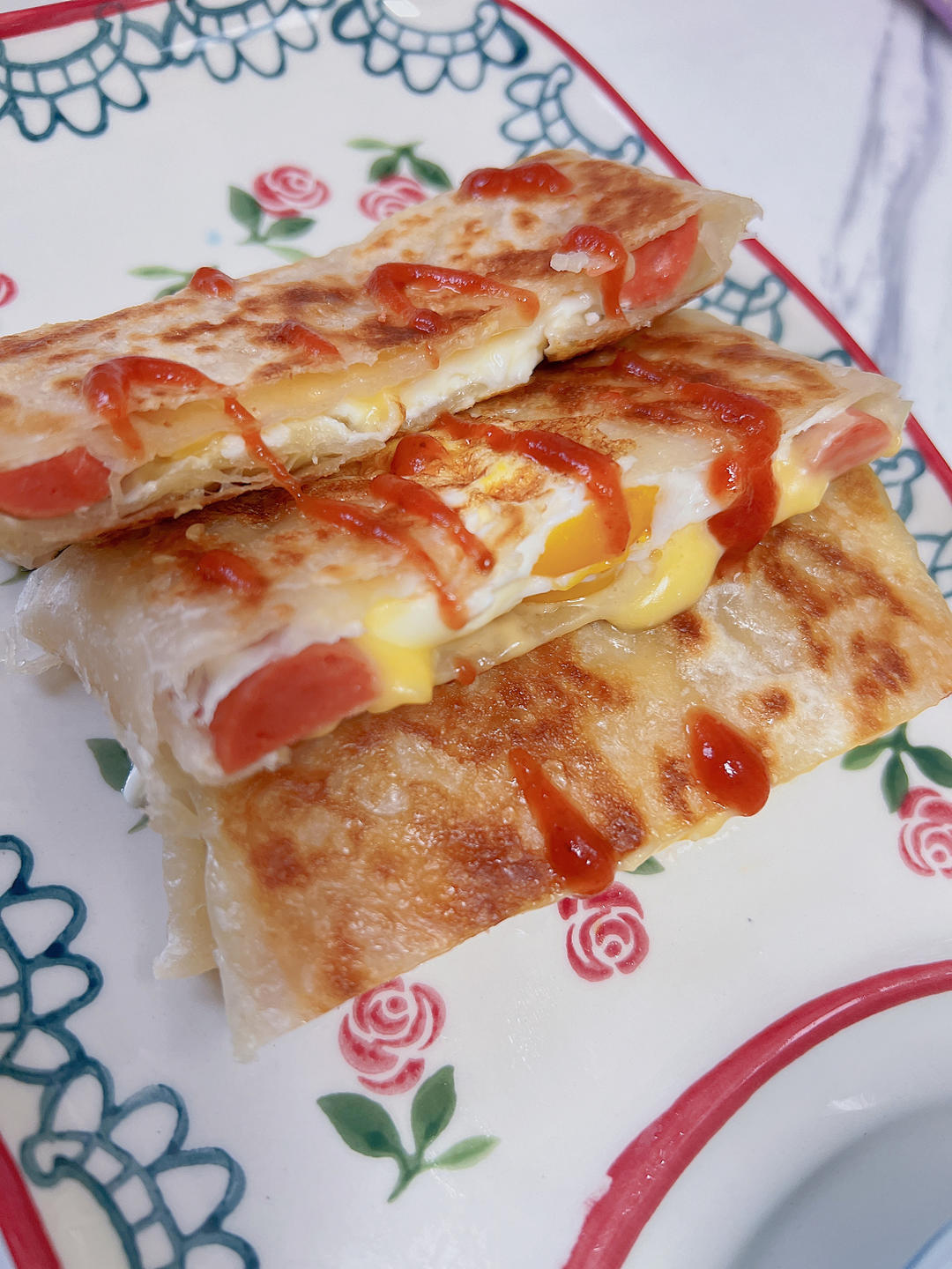 手抓饼创意吃法