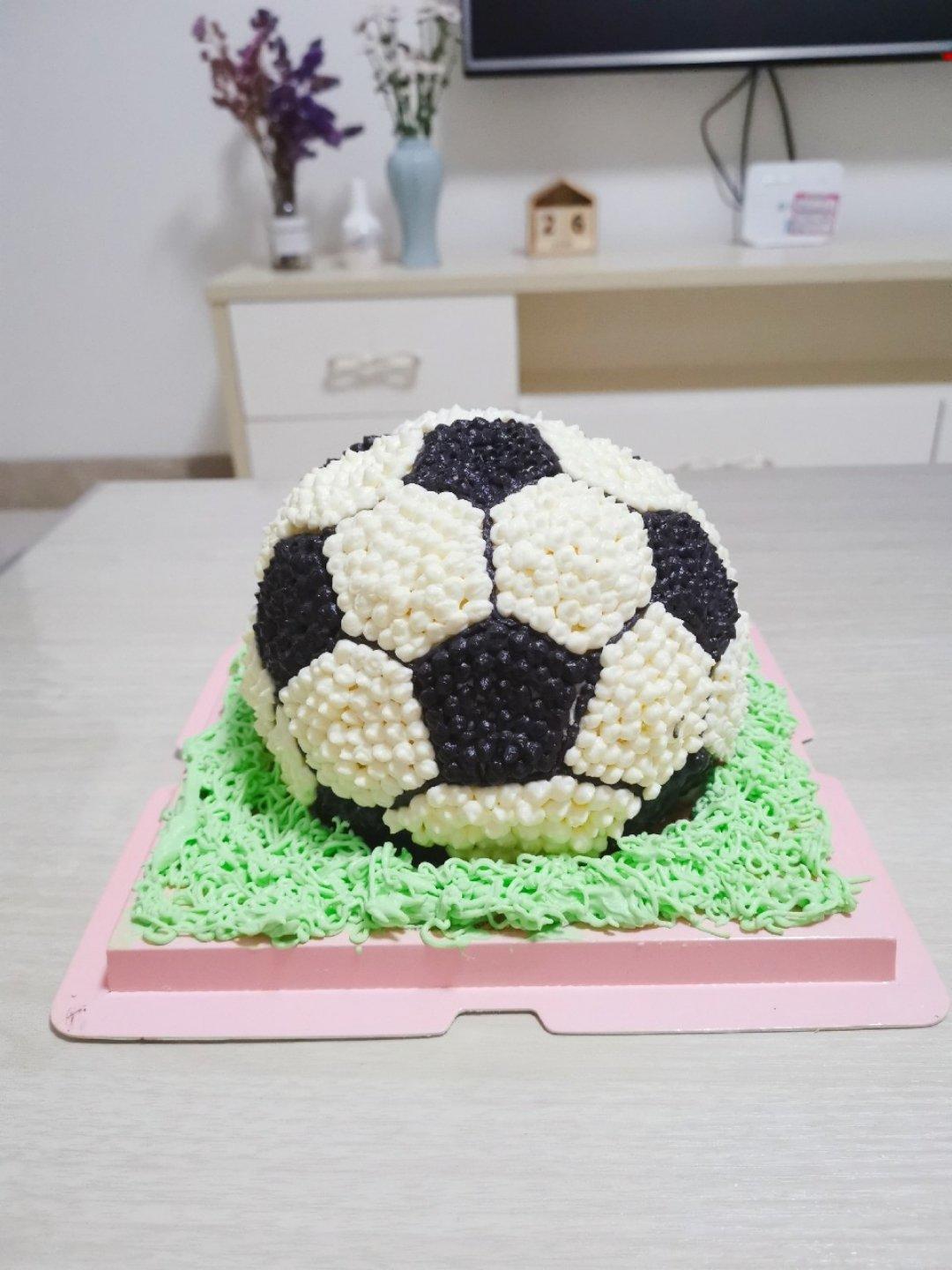 足球生日蛋糕