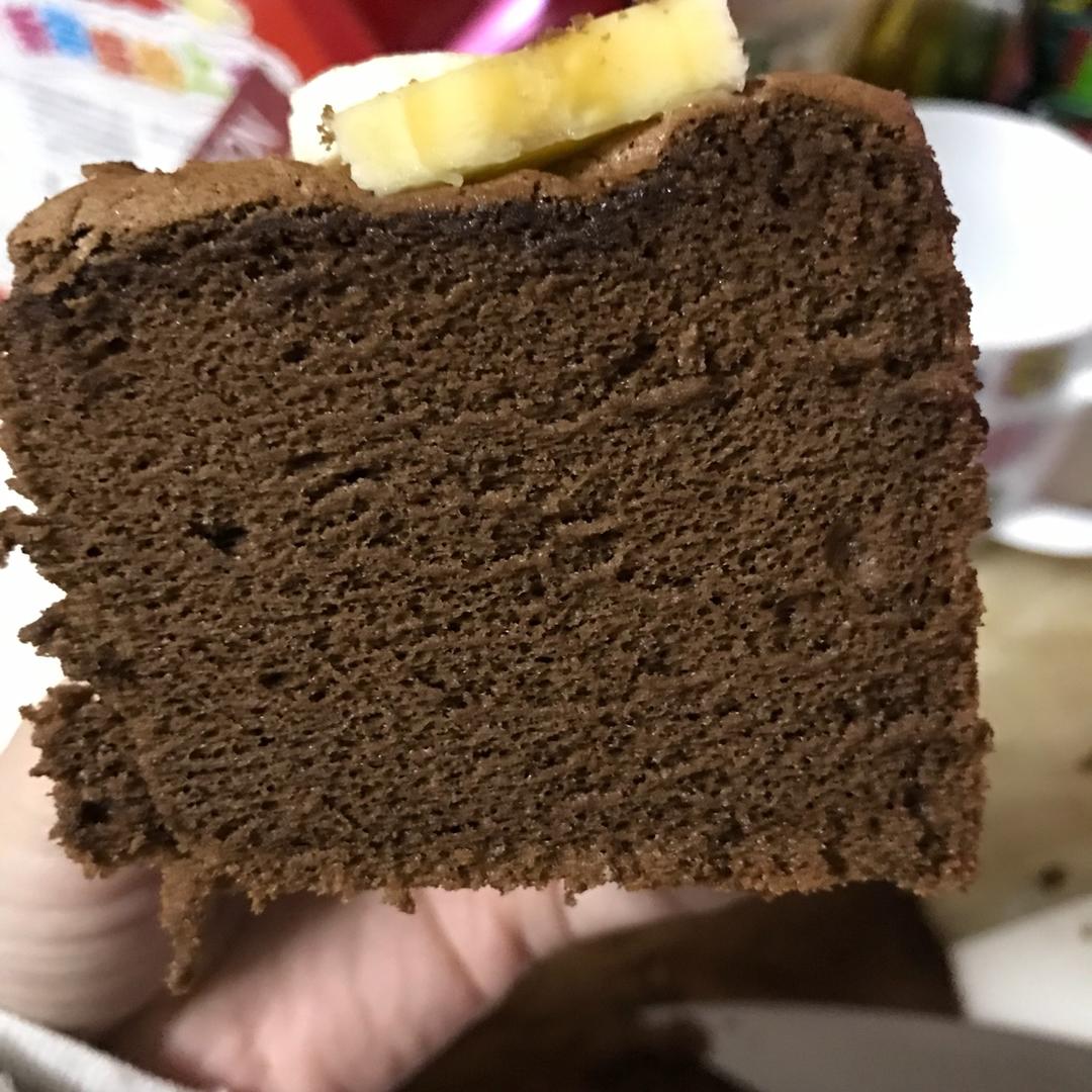 不消泡的巧克力戚风