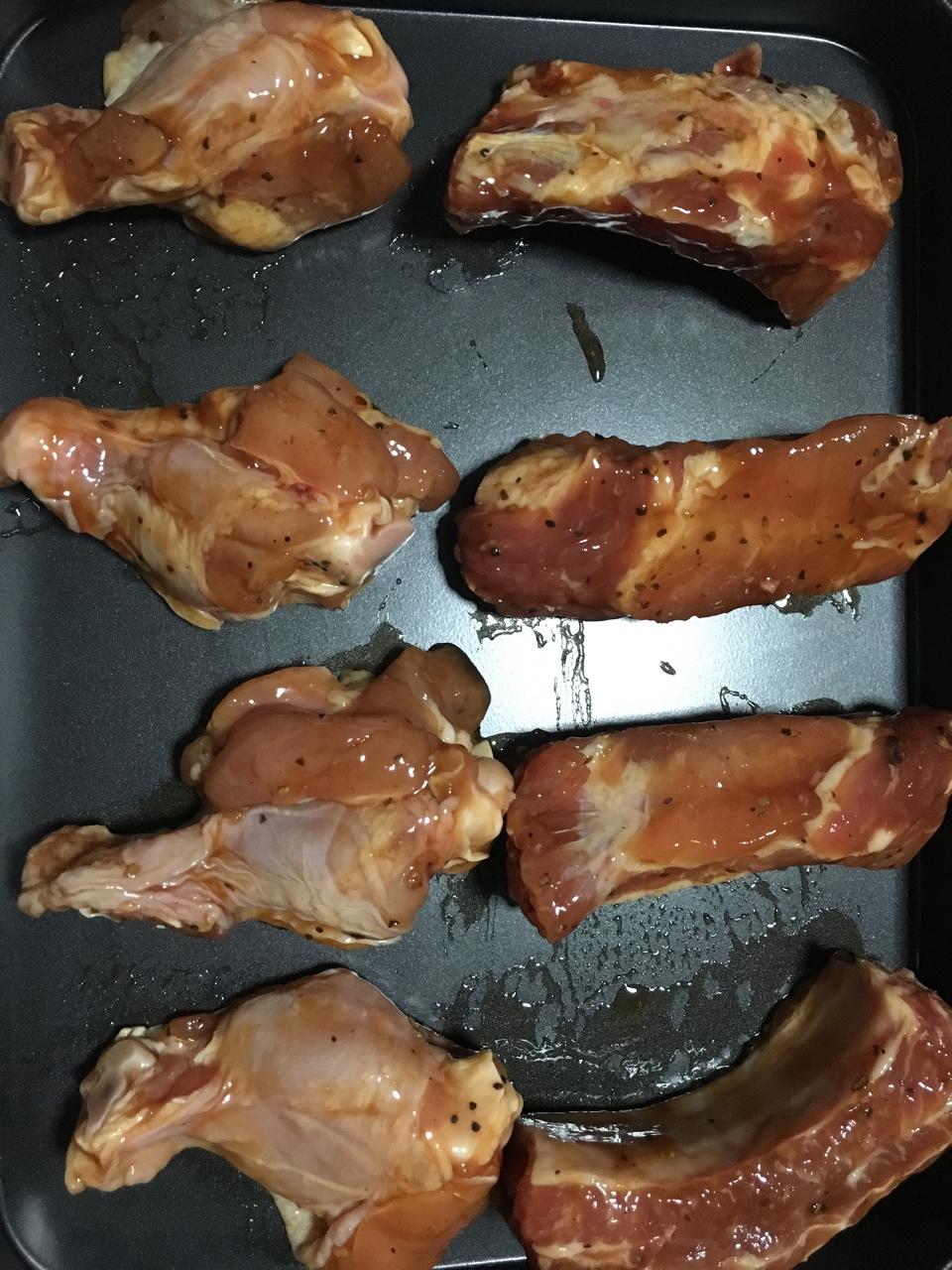 烤鸡翅根