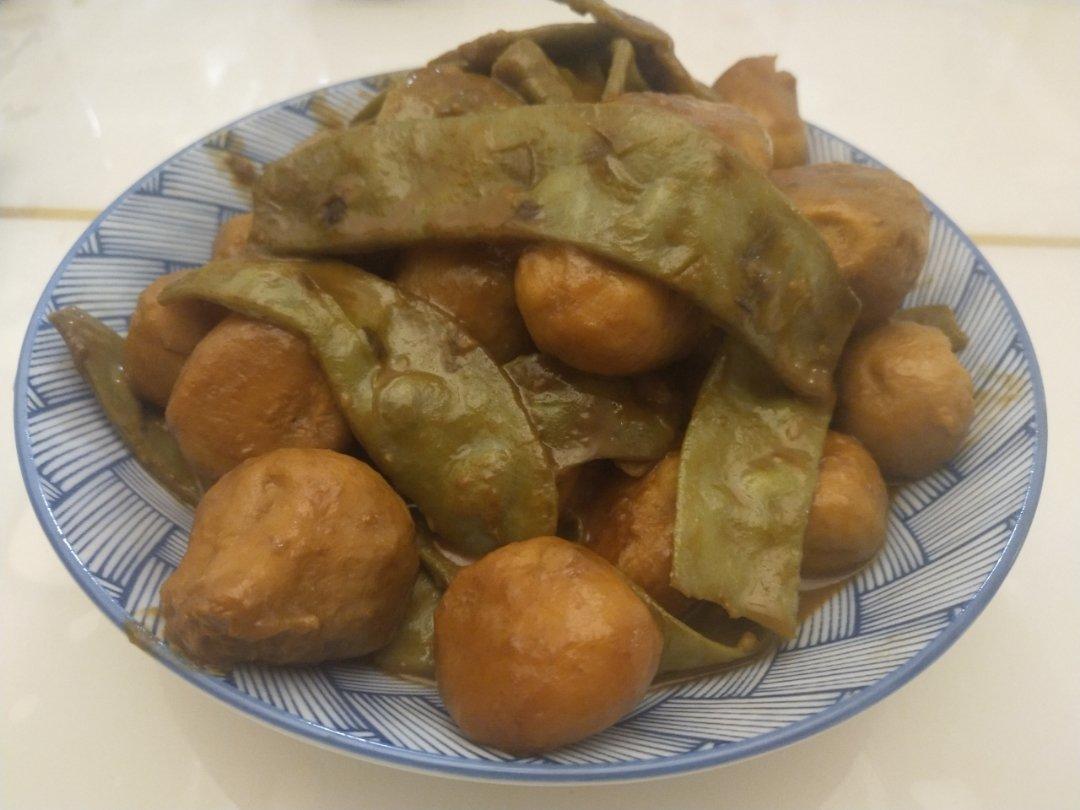扁豆烧芋头