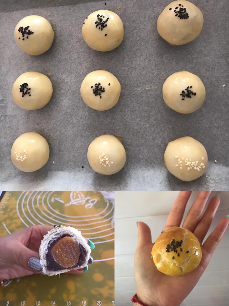 超详细步骤——蛋黄酥做法