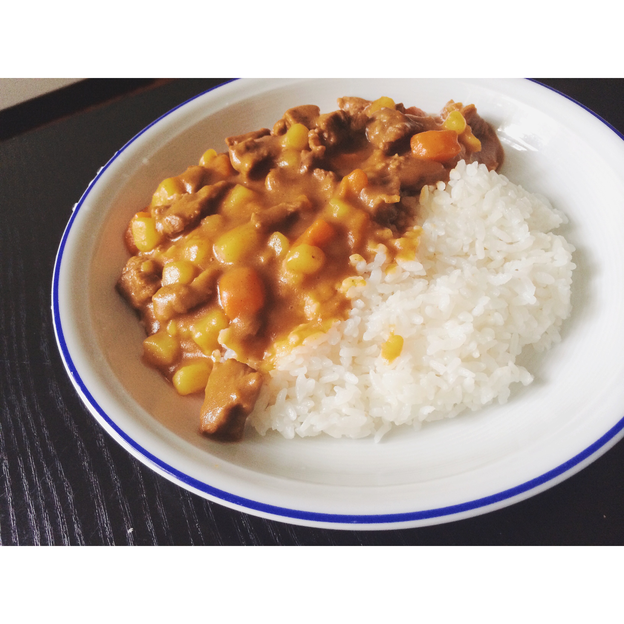 日式咖喱牛肉饭