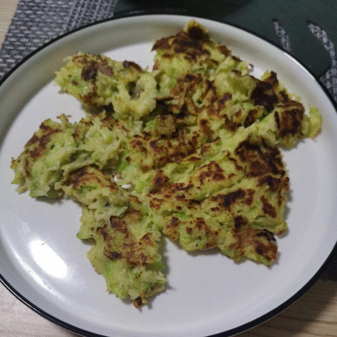 西葫芦鸡蛋饼（快手早餐）糊塌子
