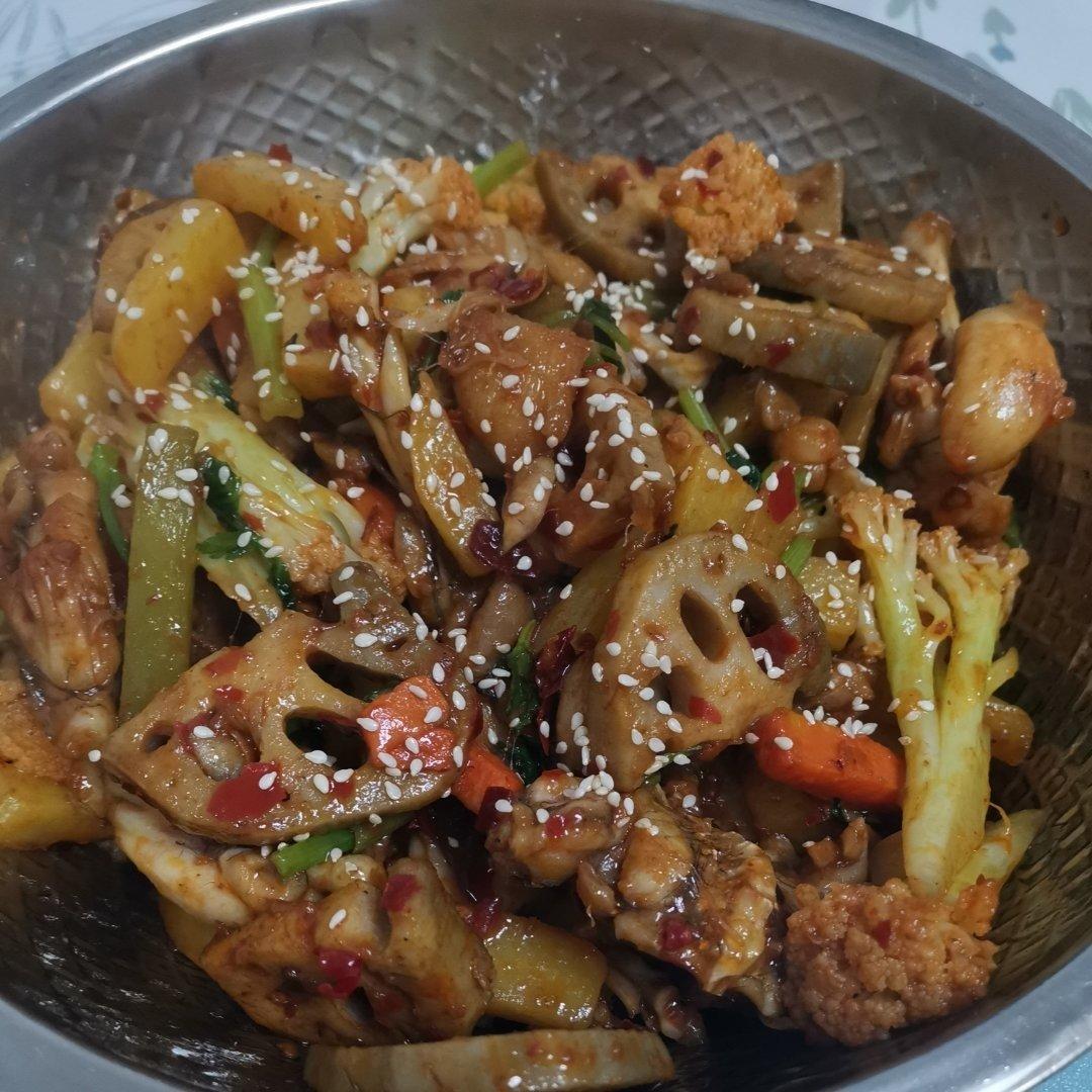 三步搞定最爱的干锅牛蛙