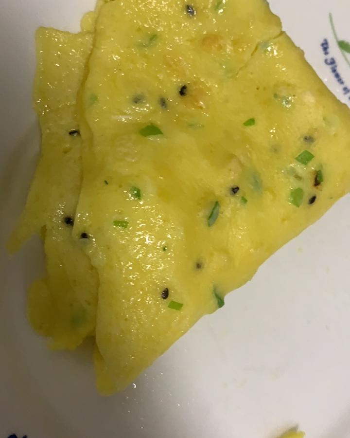快速早餐鸡蛋葱花饼