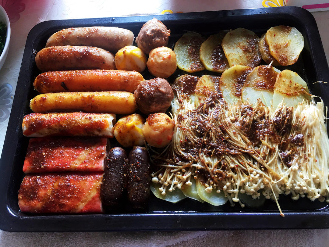 自制烧烤🍢（烤箱版）