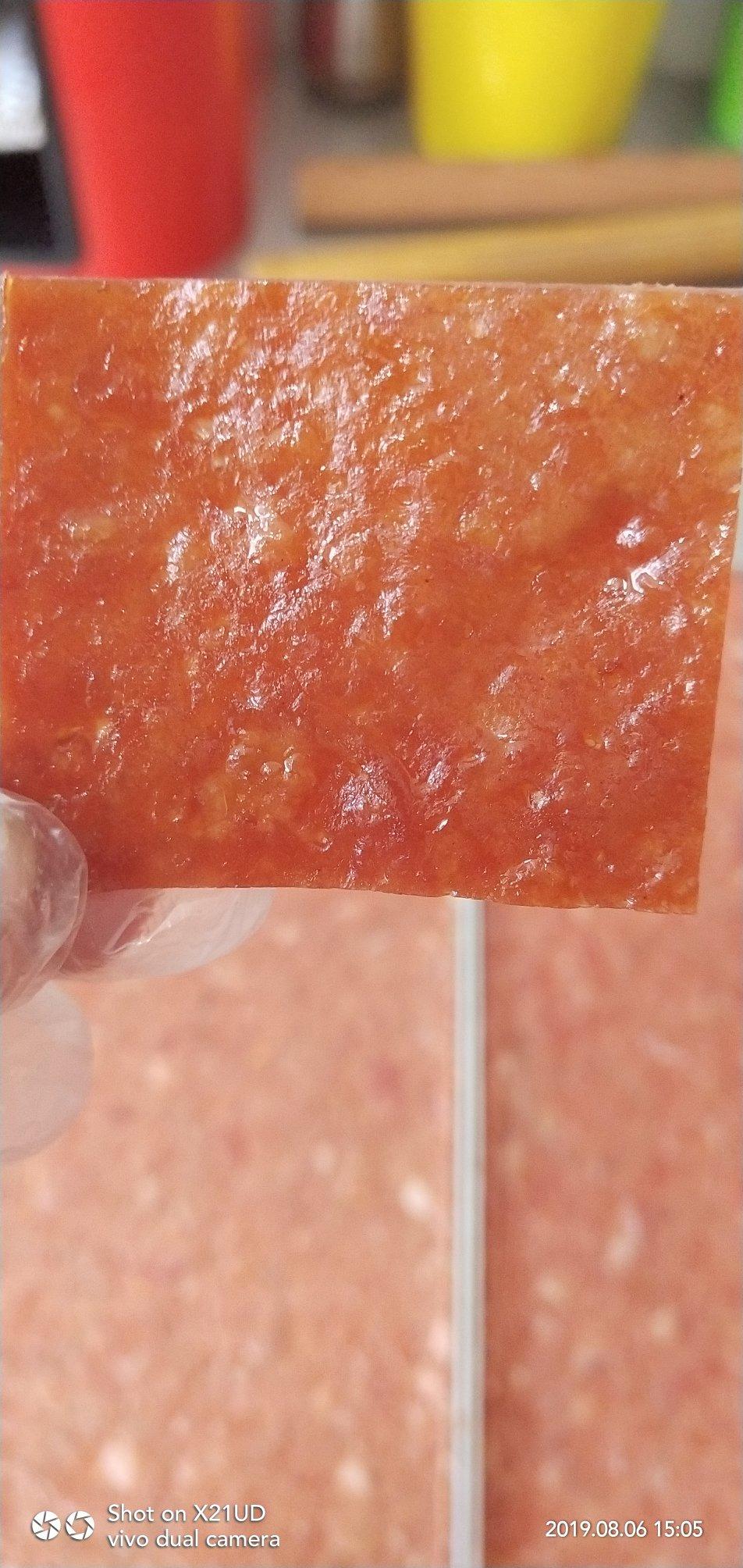 自制猪肉脯。烤箱与平底锅两种做法