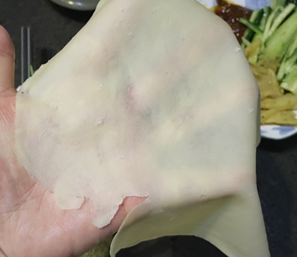春饼 —薄如纸