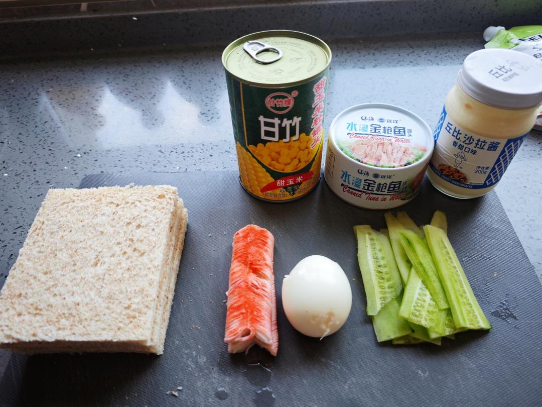 纯奶手撕吐司的做法 步骤1