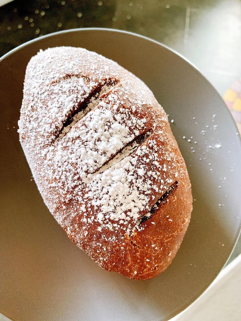 超级好吃简单好做的可可麻薯软欧面包