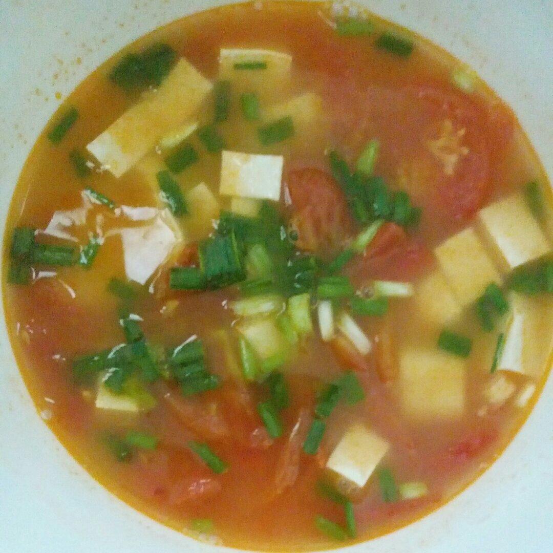 番茄豆腐汤