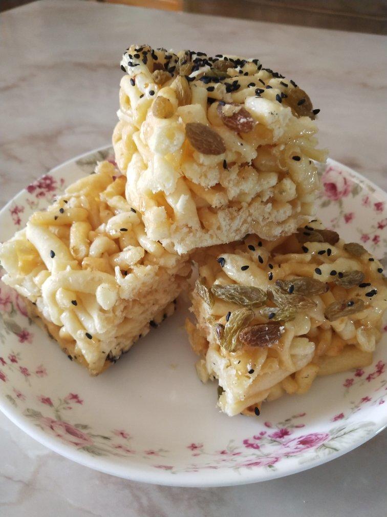 松软的鸡蛋沙琪玛