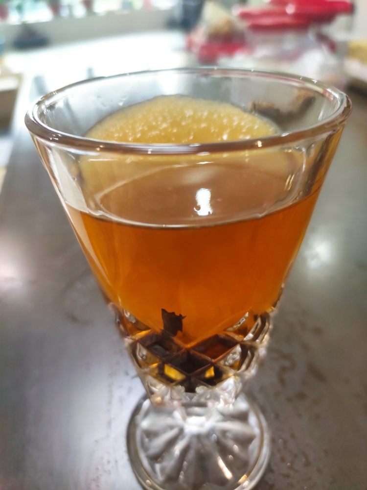 简单的下午茶—冰糖苹果红茶的做法