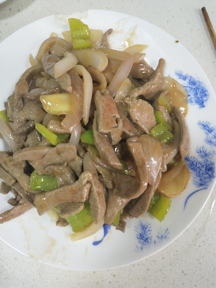 嫩炒猪肝
