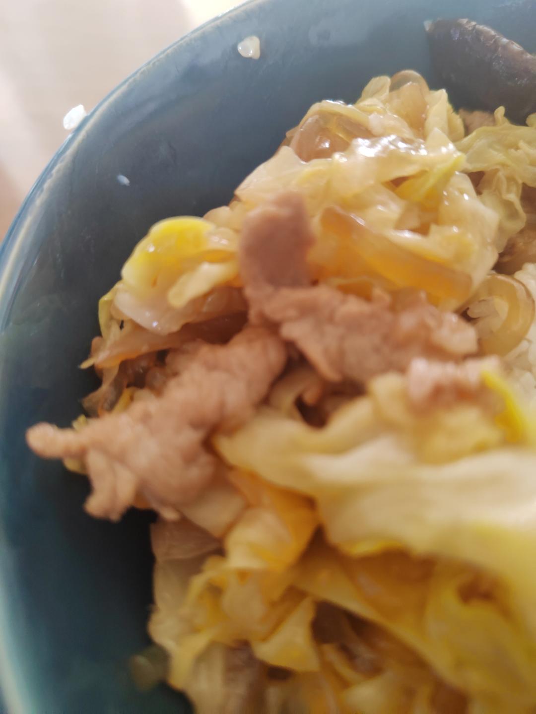 大白菜炒粉丝
