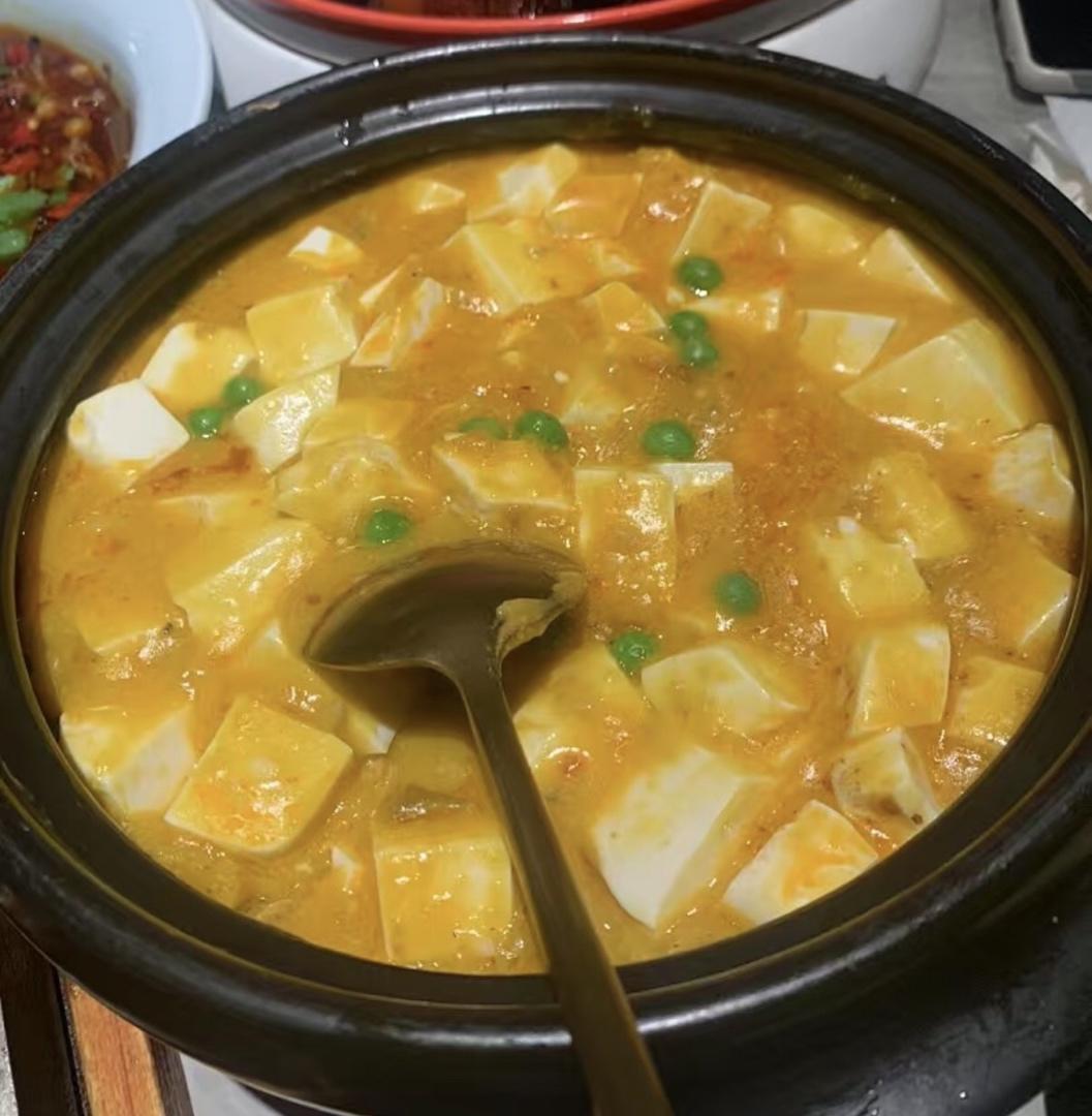 肉末内酯豆腐｜加了豌豆和糯玉米粒营养更丰富