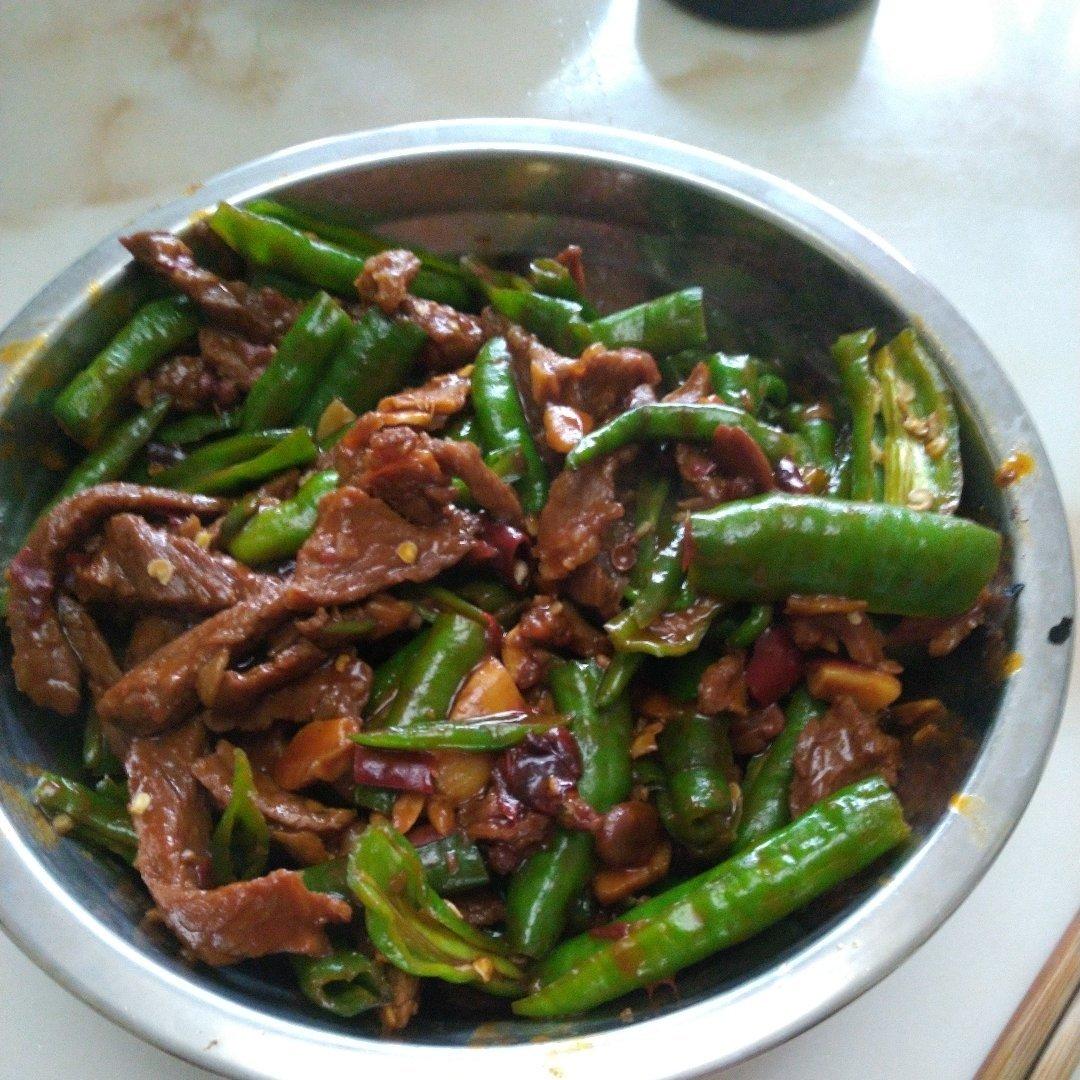 青椒炒牛肉
