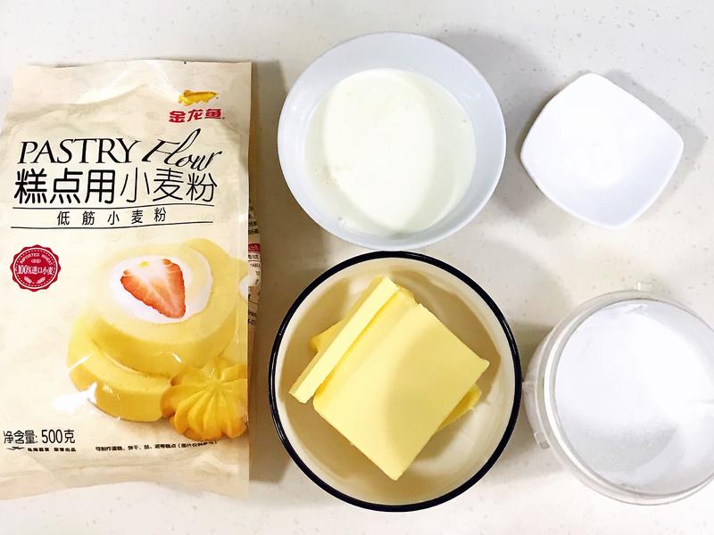 纯奶手撕吐司的做法 步骤1