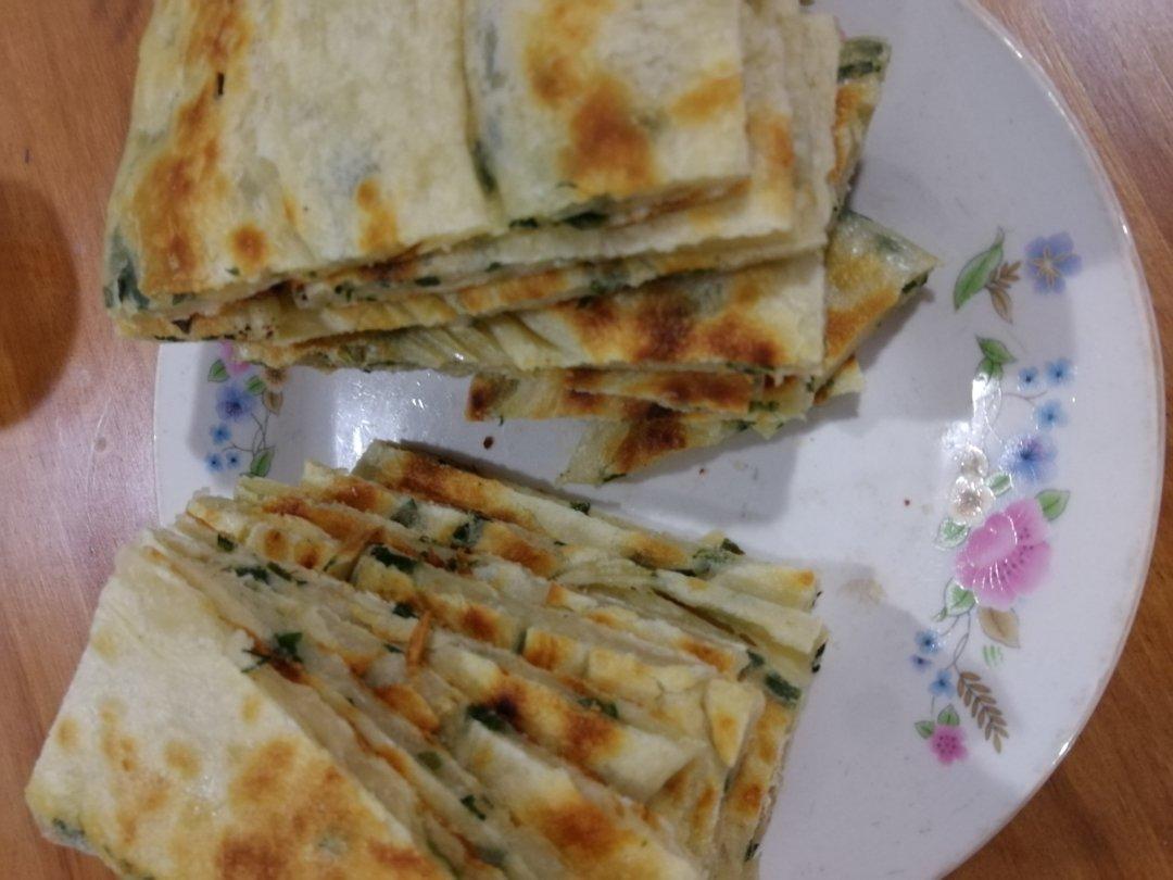 自制葱油饼