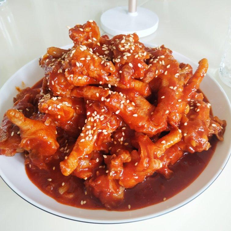 韩式辣鸡爪