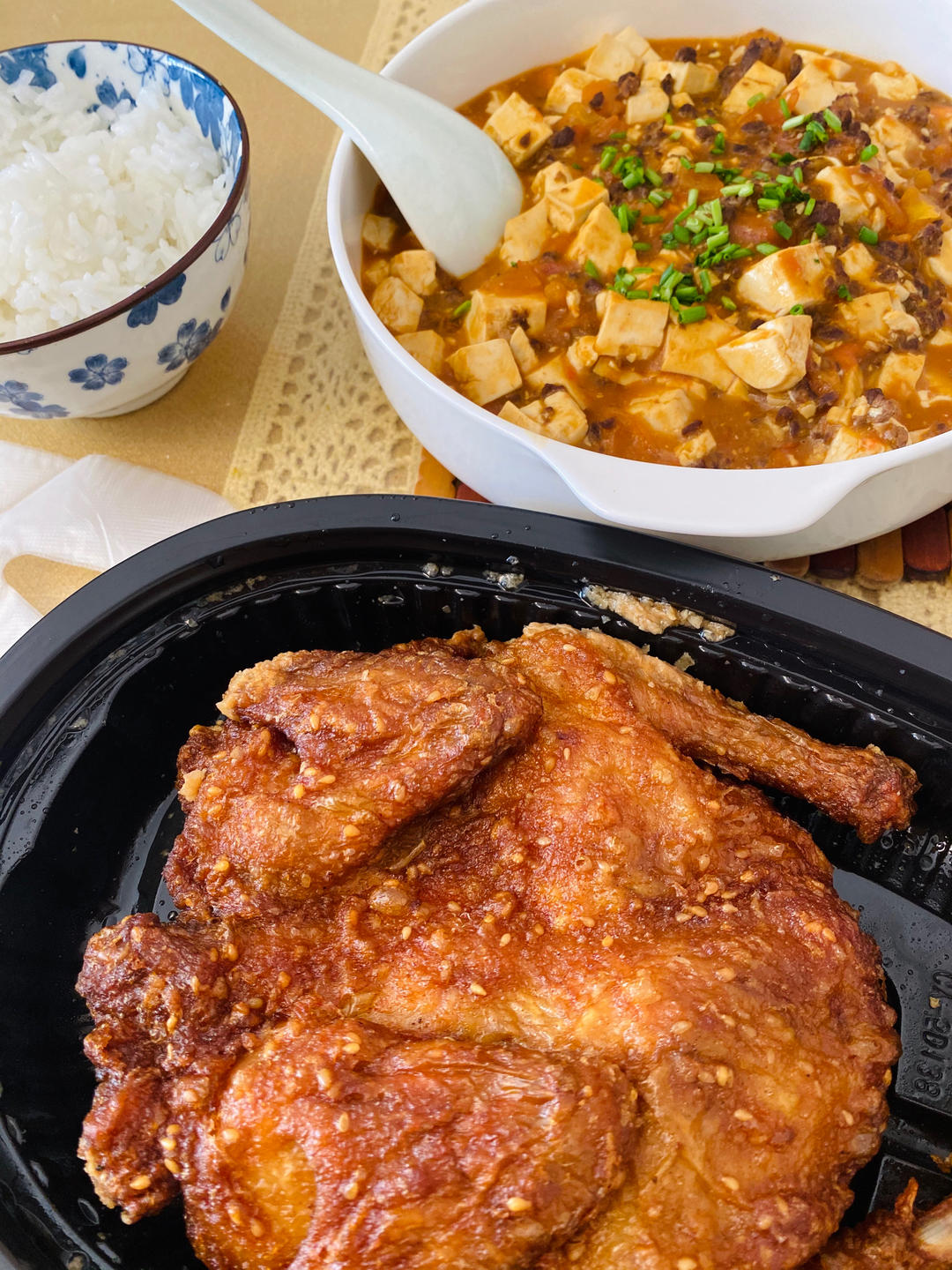 红烧豆腐肉沫番茄