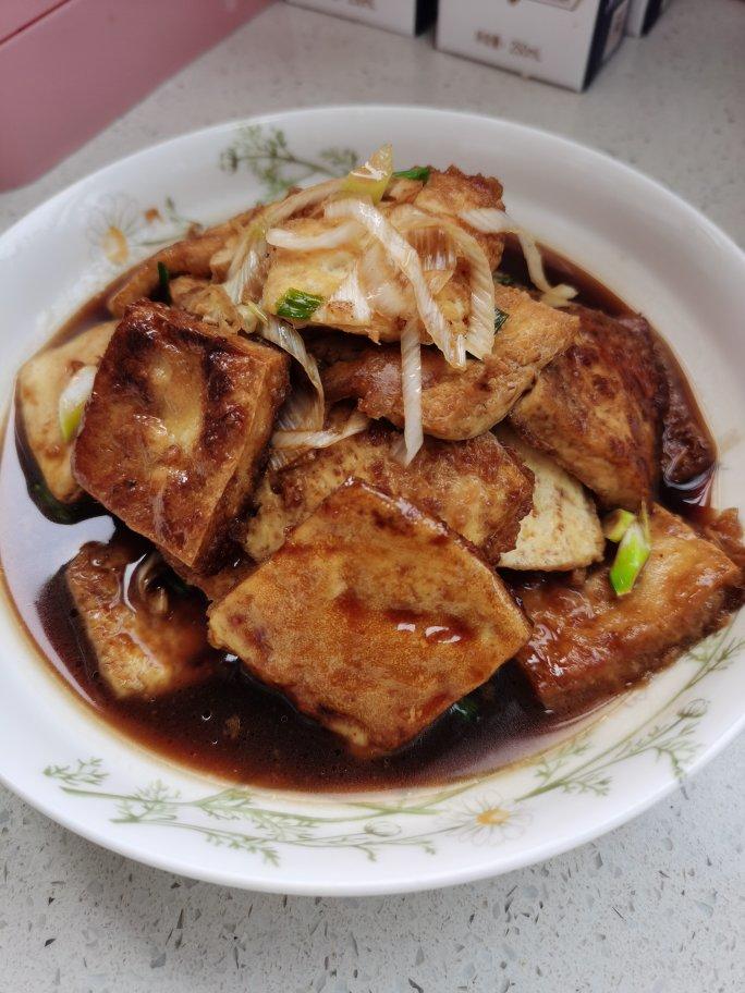 蚝油嫩豆腐