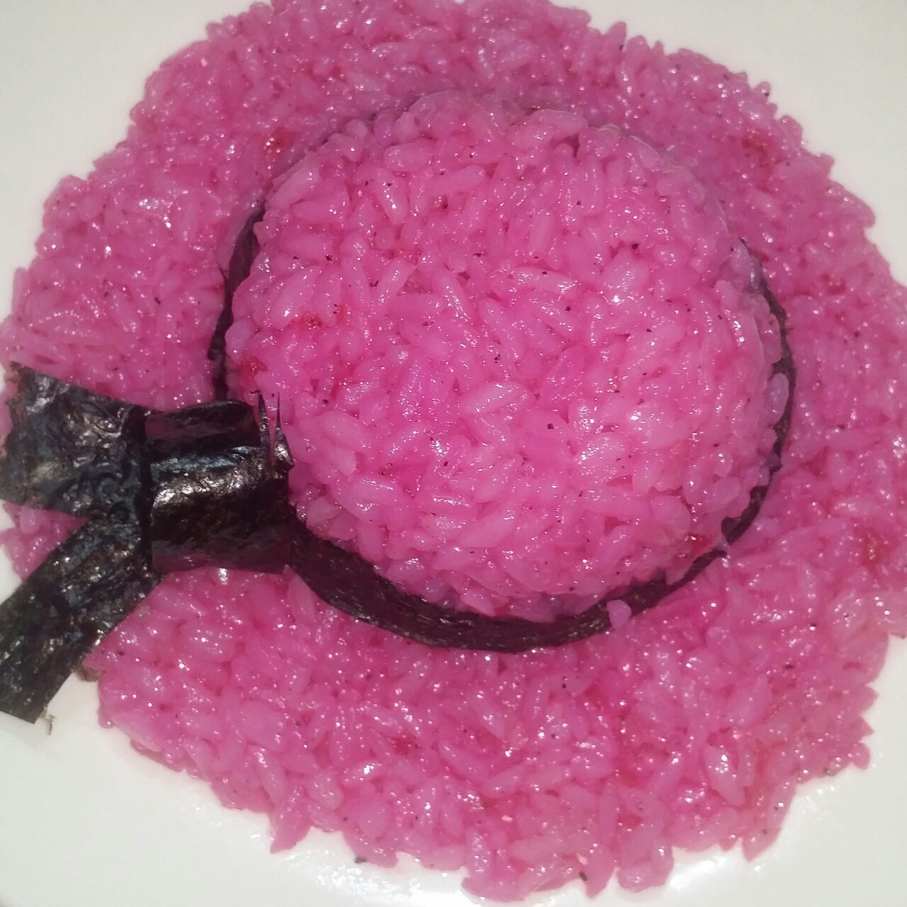 栀子花米饭趣味餐